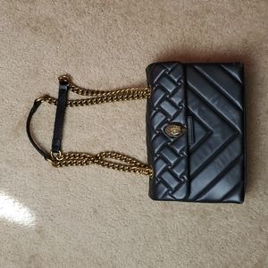 KURT GEIGER Kensington Leather Shoulder Bag Medium